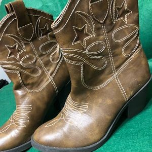 Kaya fashion cowboy boots size 7.5